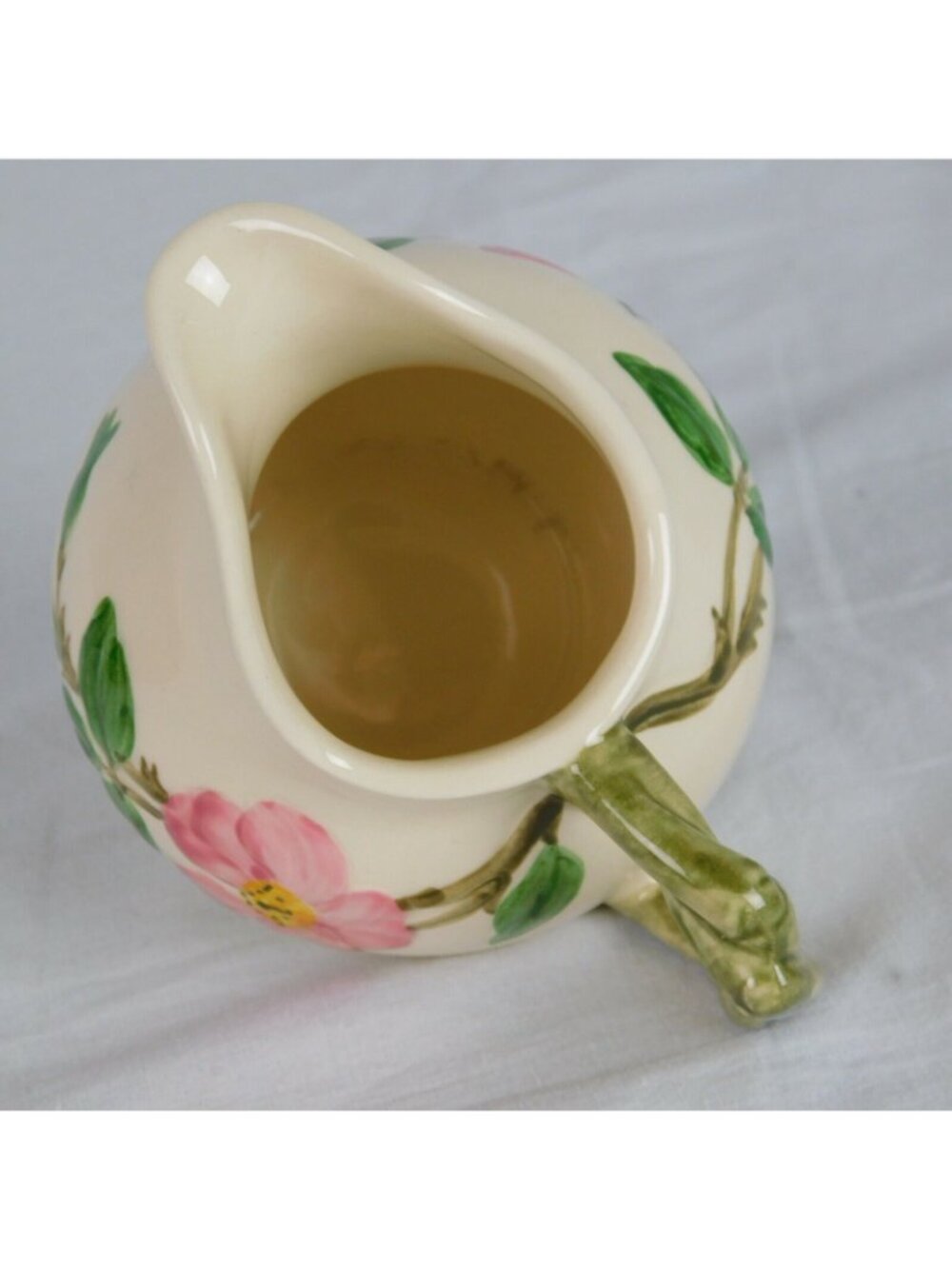 Franciscan Desert Rose Creamer 3.5" 6 oz. Made in California USA Gladding McBean - Picture 5 of 7